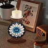 Mandala en bois - Bougeoir bricolage 5d