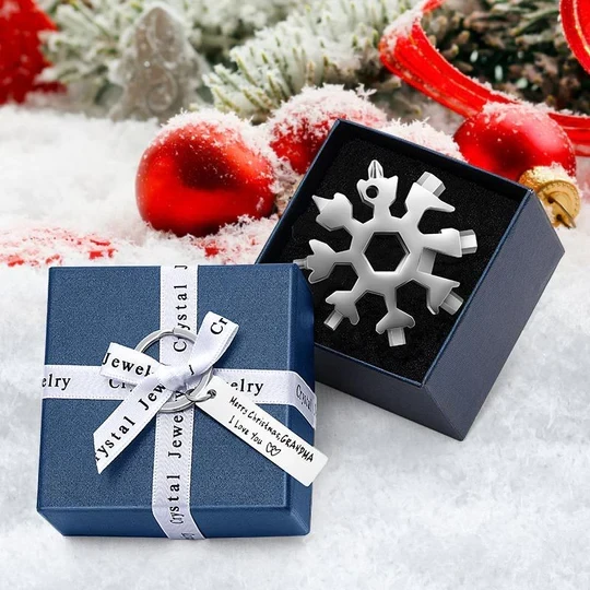 18-in-1 Snowflake Multitool, Stainless Steel Snowflake Bottle Opener - View #8