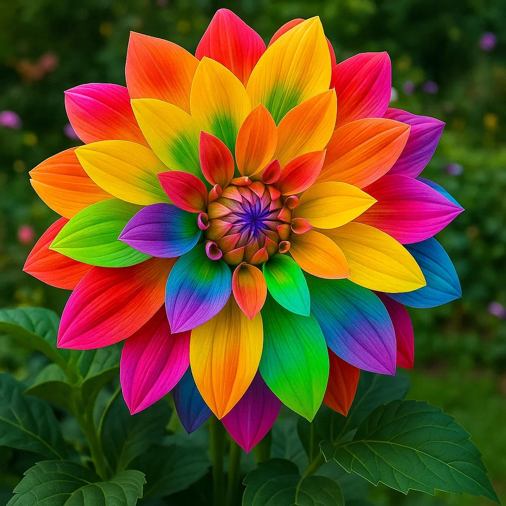 Panda Princess-Double dahlia bulbs