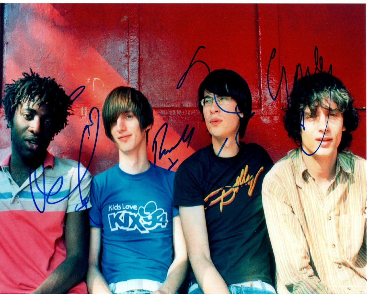 BLOC PARTY signed autographed GROUP 8x10 Photo Poster painting