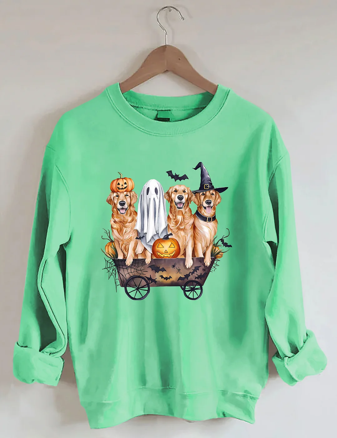 Golden Retriever Halloween Sweatshirt