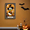 40x60cm halloween canard 5d bricolage plein exercice rond diamant peinture kit décoration intérieure
