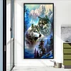 Wolf -11CT Stamped Cross Stitch Kit(40*70cm)