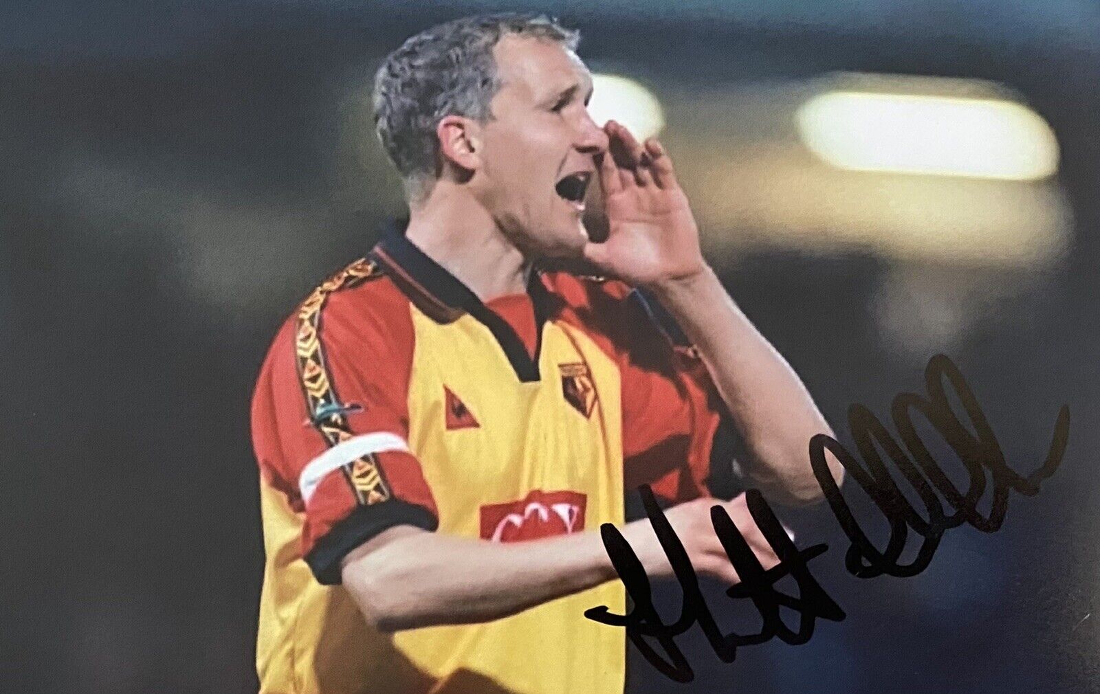 Keith Millen Genuine Hand Signed Watford 6X4 Photo Poster painting