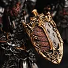Crimson Templar Statue Desktop Decoration Crafts Collectible