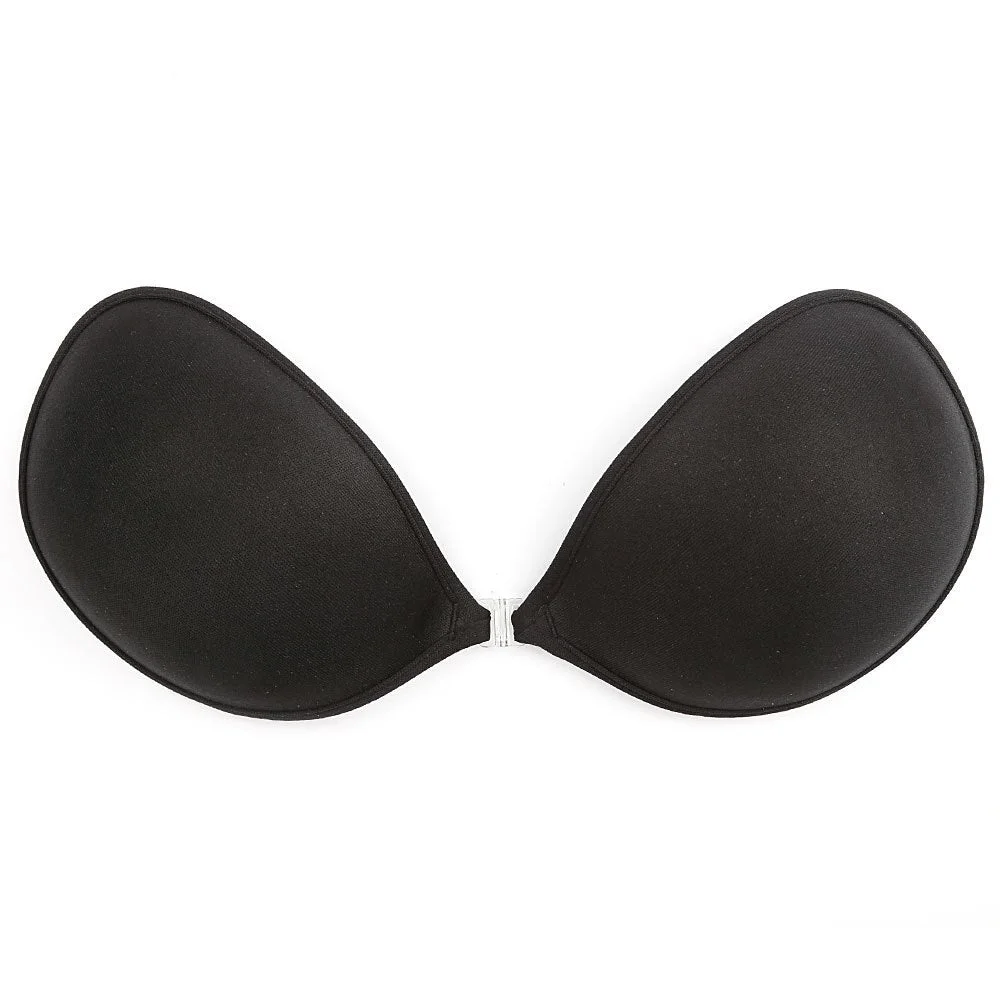 Sexy Seamless Strapless Bra Women's Super Push Up Bra Self-Adhesive Silicone Wedding Party Underwear A B C D E F Cup Fly Bras