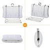 UBORSE Clutch Damen Pailletten Handtasche Strass Abendtasche mit Kette Gl&auml;nzend Brauttasche Elegant Portemonnaie Tasche Geldb&ouml;rse Envelope Tasche f&uuml;r Hochzeit Cocktailparty Tanzparty Geburtstag