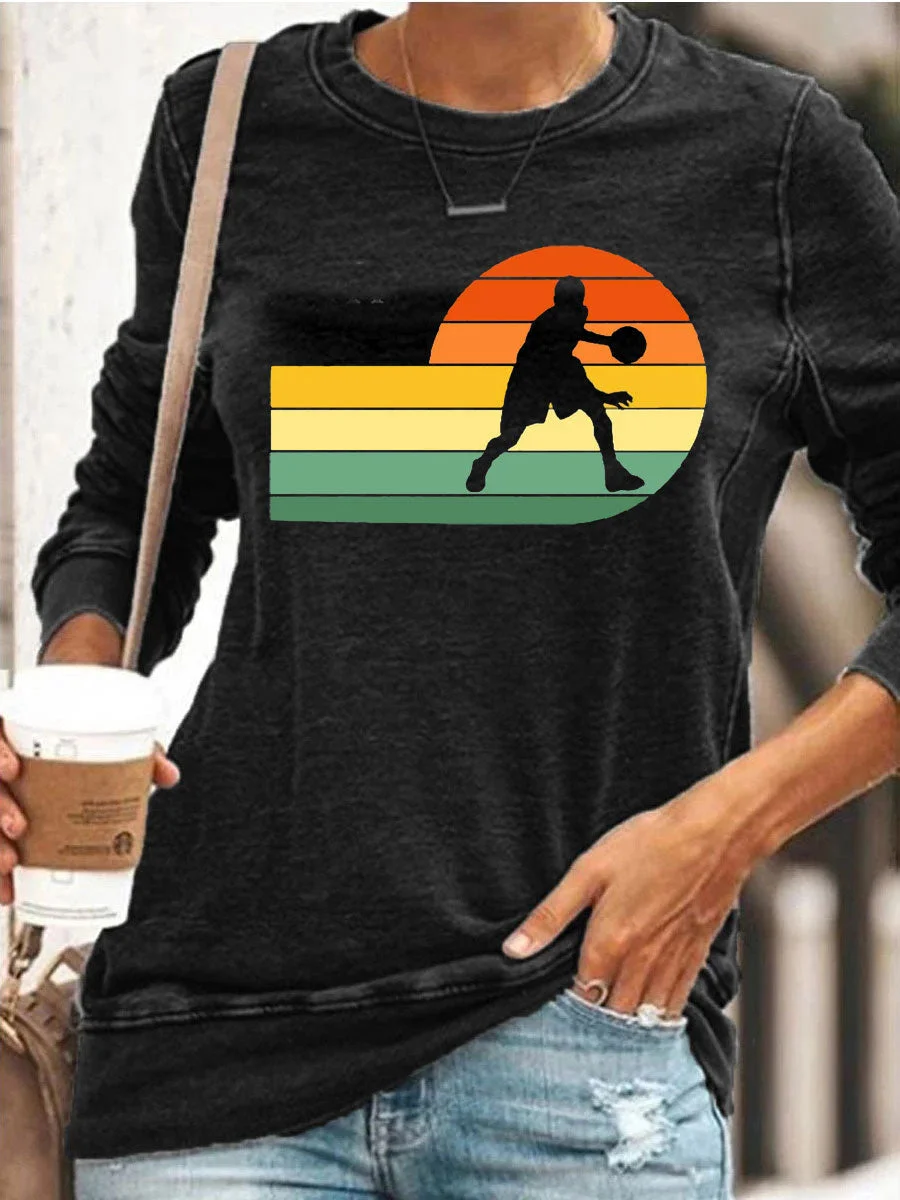 Basketball Rainbow Sweatshirt