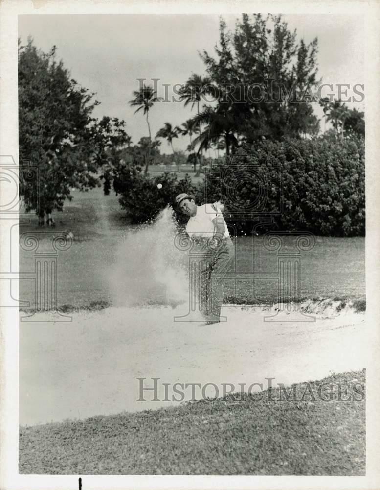 Press Photo Poster painting Legendary golfer Sam Snead featured in NBC's Golf With Sam Snead