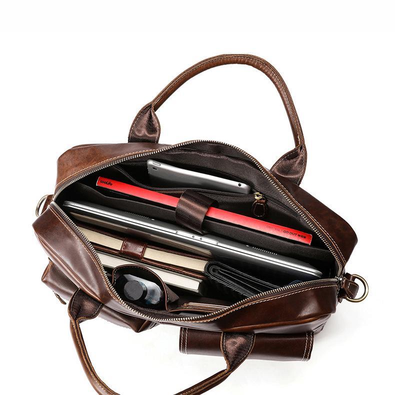 Mens Business Large Capacity Durable Briefcase