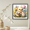 5D DIY Full Square Drill Diamond Painting Easter Chicken Home Decor Art 35x35cm