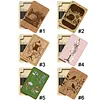 Wooden Needle Box Built-in Strong Magnet Needles Storage Holder with Lid Pin Organizer for Quilters Sewers Craft Supplies Gift