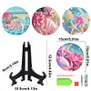 4Pcs Diamond Painting Table Mat with Holder for Dining Table(Beach Starfish 7)