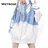 [Wetrose] In Stock Black Pink Costume Mine Style Jirai Kei Denpa Clothes Coat Thick Heavy Loose Casual Outfit Cosplay Over Size