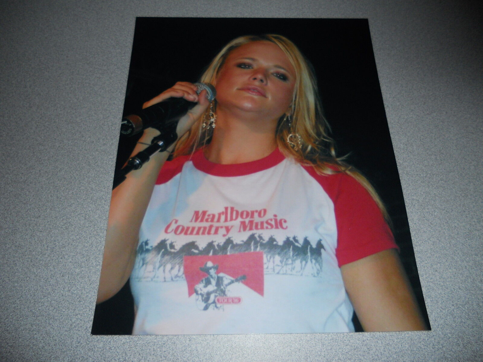 Miranda Lambert Live Promo 8x10 Photo Poster painting Country #4 CD