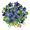 Flower - 9CT Partial Beaded Cross Stitch Kit(22x22cm)