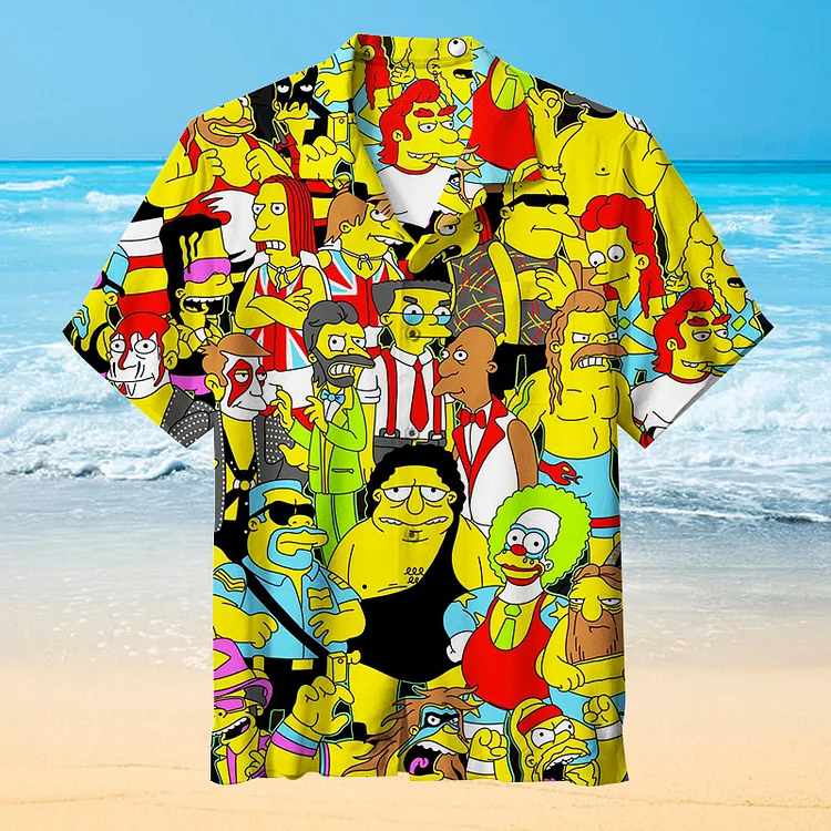 The Simpsons | Unisex Hawaiian Shirt