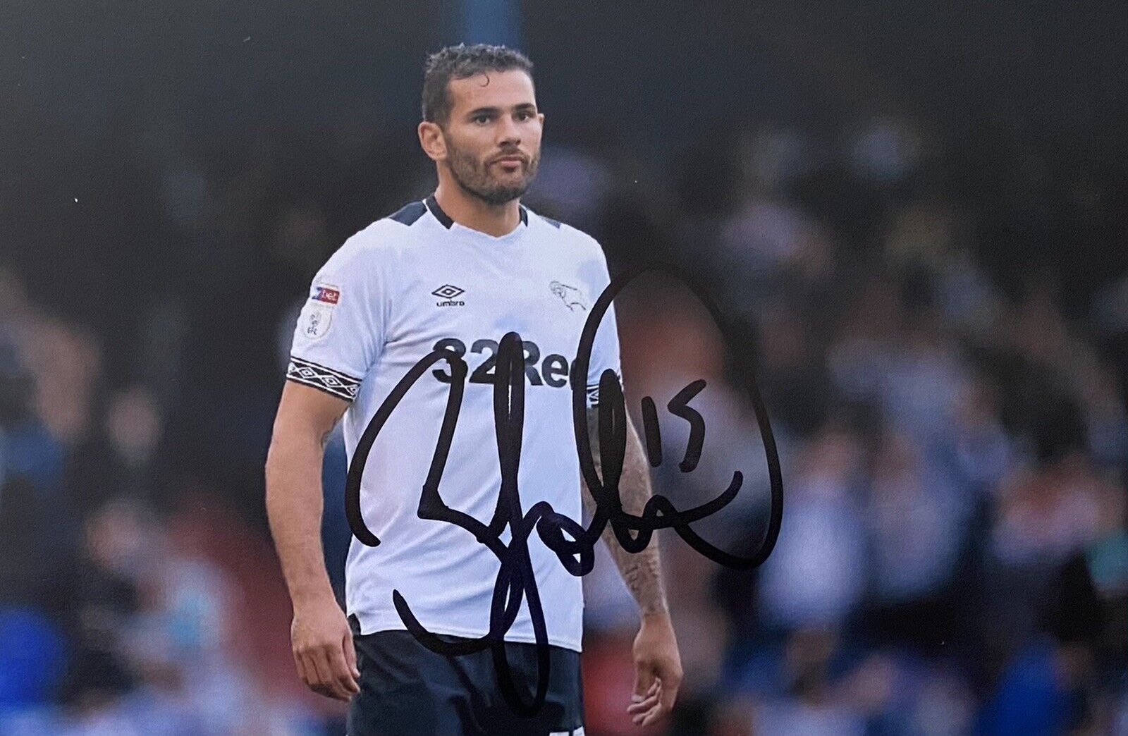 Bradley Johnson Genuine Hand Signed Derby County 6X4 Photo Poster painting