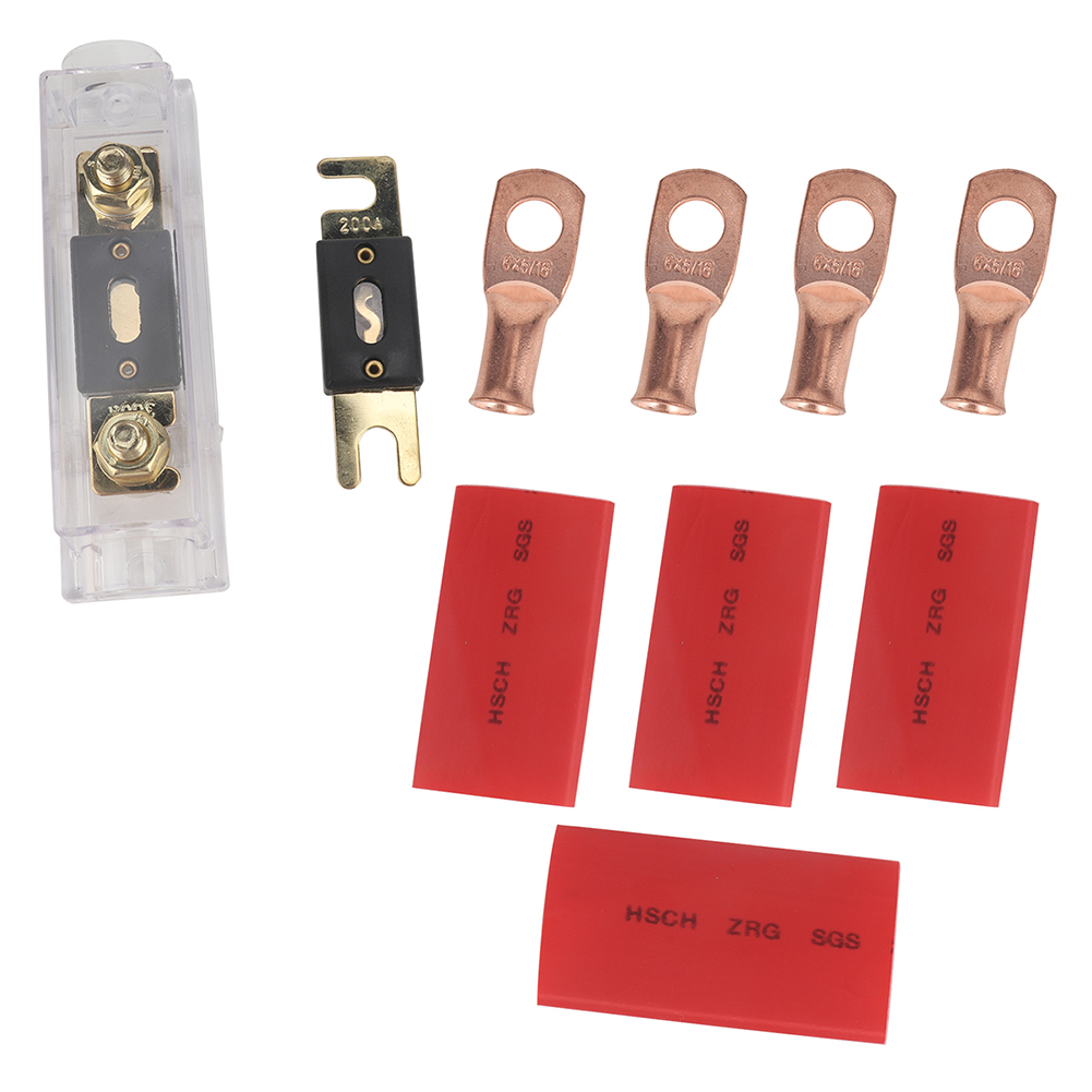 

Car Stereo Audio Inline ANL Fuse Holder with 200A 300 Amp ANL Fuses Kit, 501 Original