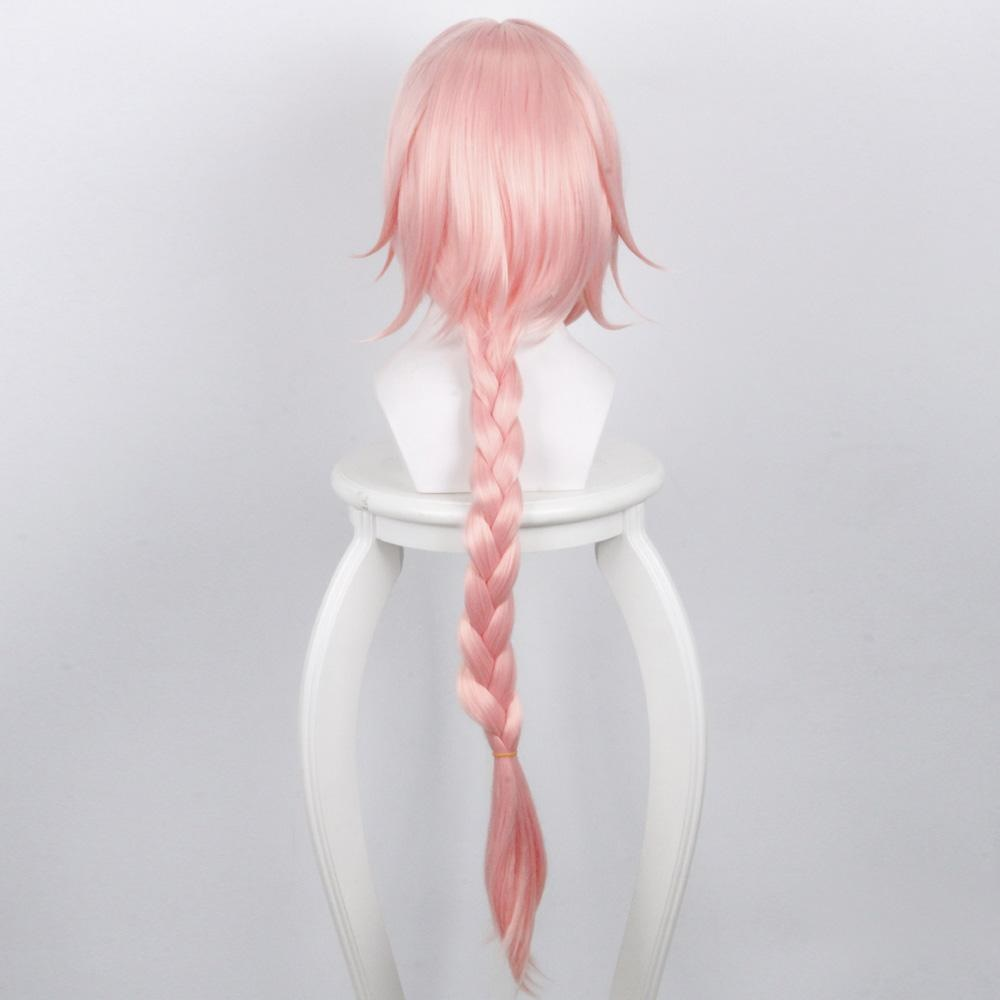 Fate Apocrypha Fa Rider Astolfo Pink Wig Cosplay Wigs