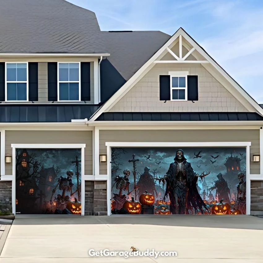 GarageBuddy Halloween Garage Door Covers