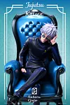 Satoru Gojo - Jujutsu Kaisen Resin Statue - Black And White Studio