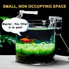 Aquarium Hang On Filter USB Power Interface Oxygen Pump Flow 250L/H Mini Filter