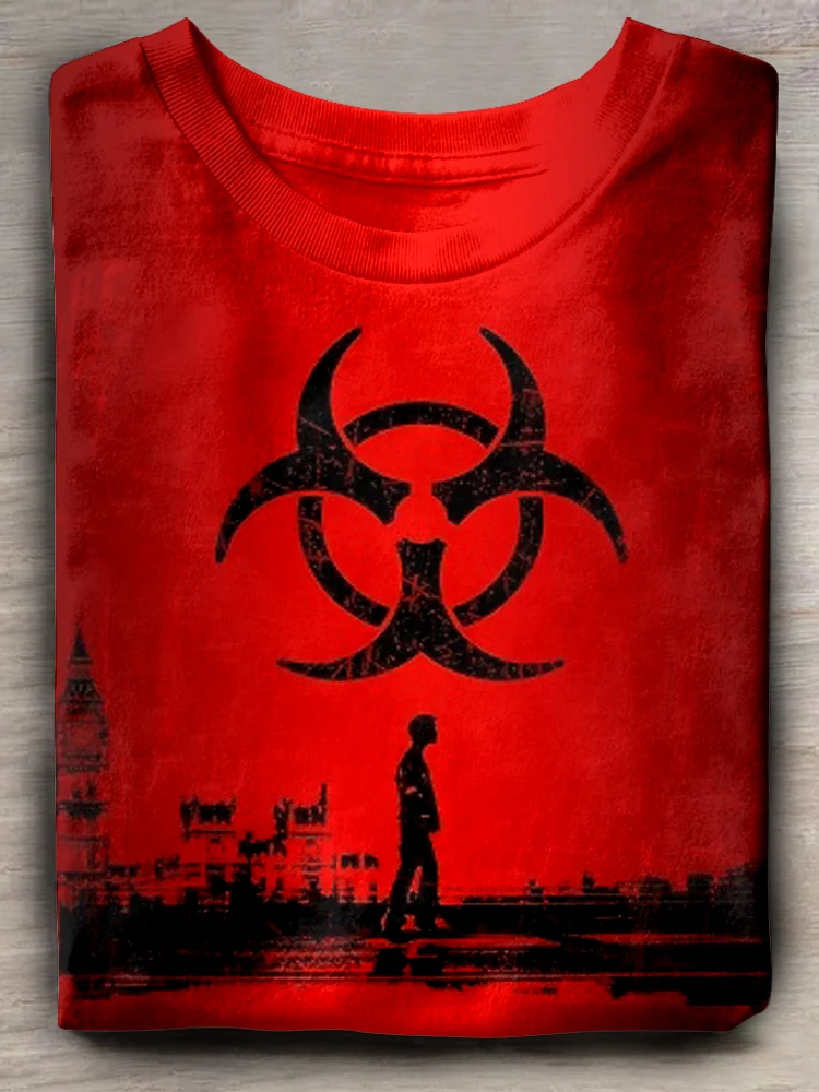 Teecade Teecade 28 Years Later Movie Horror Art Print T-shirt