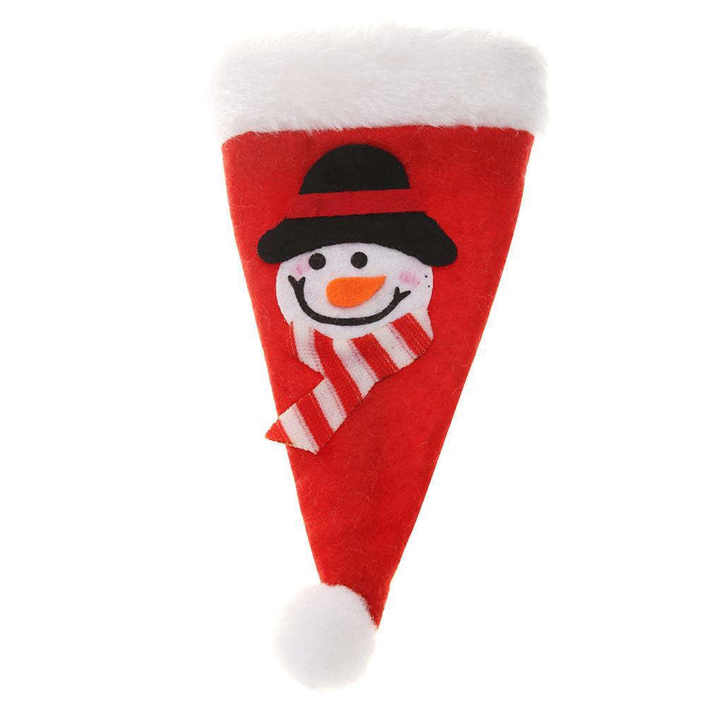 

6pcs Non-Woven Fabric Christmas Knife Fork Bag Party Dinner Decor, 501 Original