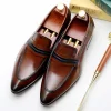 Mens Quality Genuine Leather Laofers Dress Shoes