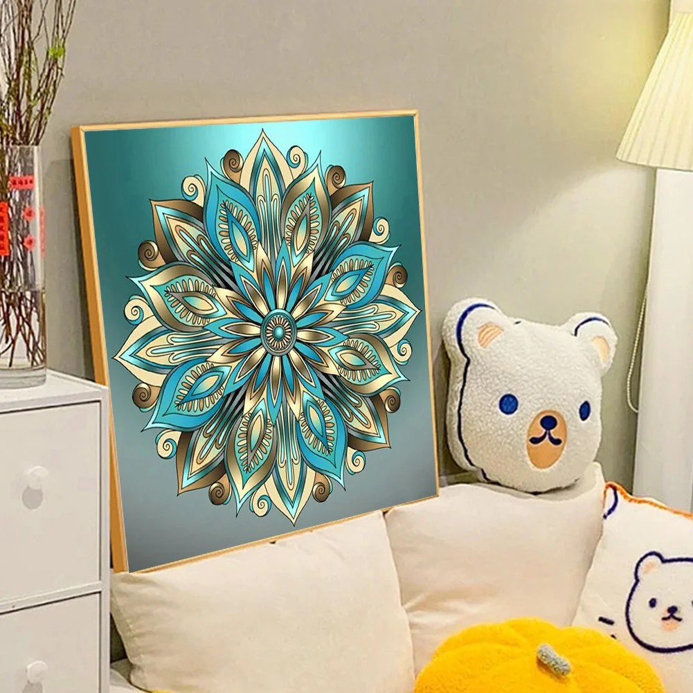 Full Round Diamond Painting 40*40cm - Mandala