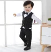 Kid Baby Boys Toddler Boy Birthday Wedding Gentleman 3Pcs/Set