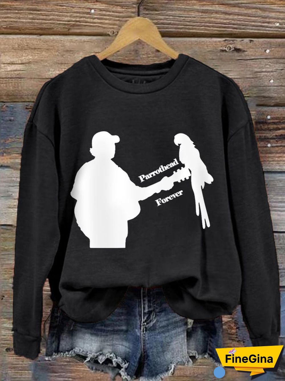 Women's Parrothead Forever Jimmy Memorial Sweatshirt