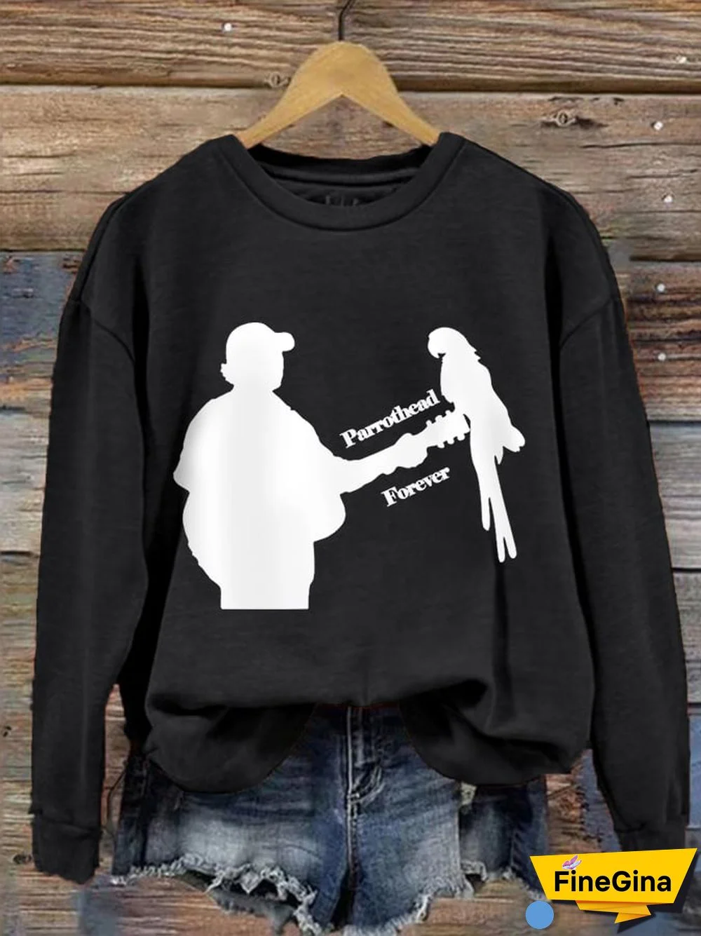 Women's Parrothead Forever Jimmy Memorial Sweatshirt