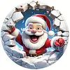 Winter Santa Claus-11CT Stamped Cross Stitch 40*40cm/15.75*15.75in tapestrymarket