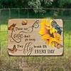 Sunflowers and butterflies - Vintage Metal Signs(12*16Inch) - Farm
