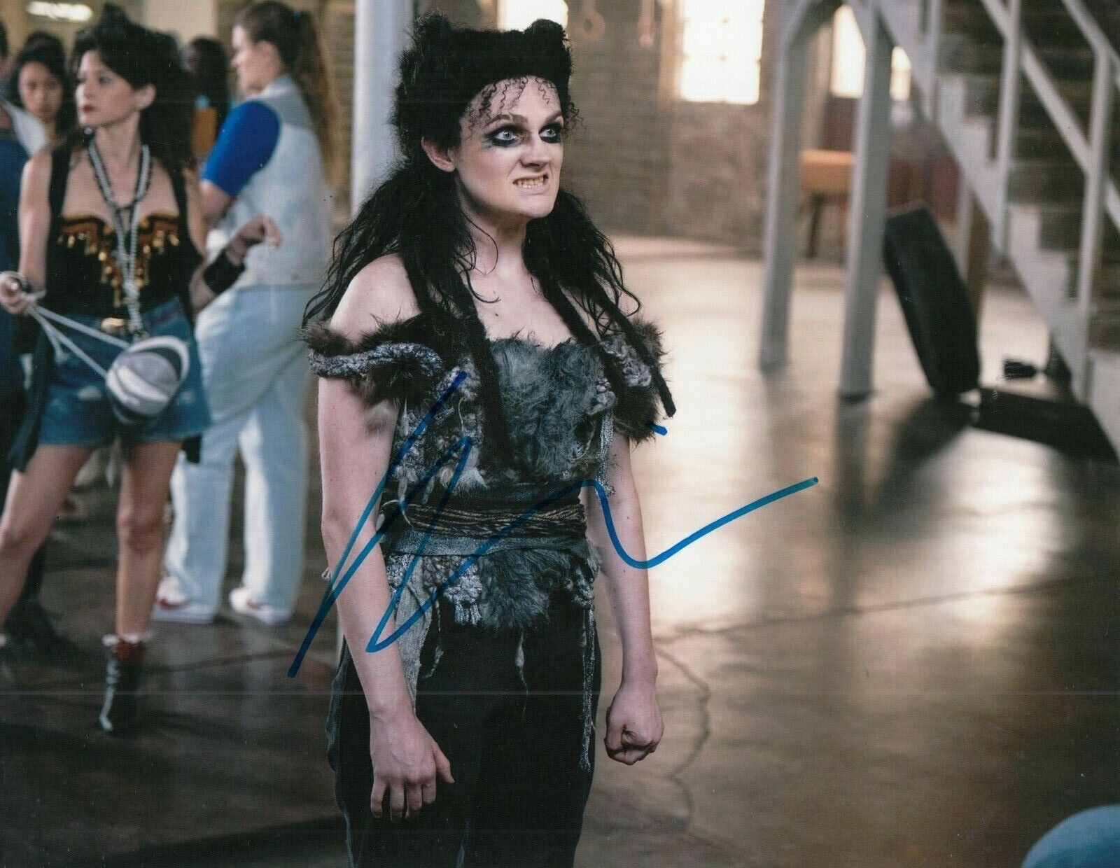GAYLE RANKIN signed (GLOW) autograph 8X10 Photo Poster painting *Sheila the She-Wolf* W/COA #3