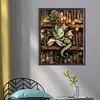 Books And Dragons-11CT Stamped Cross Stitch 40*50cm/15.75*19.69in tapestrymarket