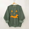 Unisex Dachshund And Halloween Printed Sweatshirt Family Sets