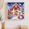 Christmas House - Diamond Painting - Partial Special Shaped Drill(Canvas|30*30cm)