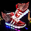 Boy Girl Non-slip Glowing Sneakers Led Light Up Shoes