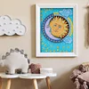 Diamond Painting-DIY Full Crystal Rhinestone Sun Moon