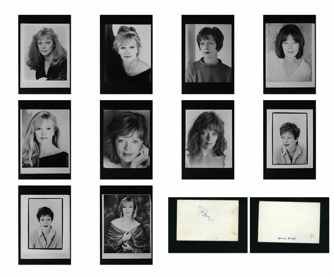 Frances Fisher - Signed Autograph and Headshot Photo Poster painting set - Titanic