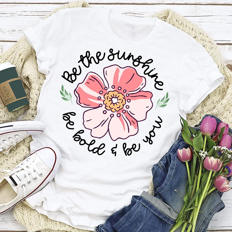 ANB - be the sunshine T-shirt Tee -04728