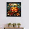 Funny Pumpkin Glass Painting-Paint by Numbers Acrylic Painting 40*40CM