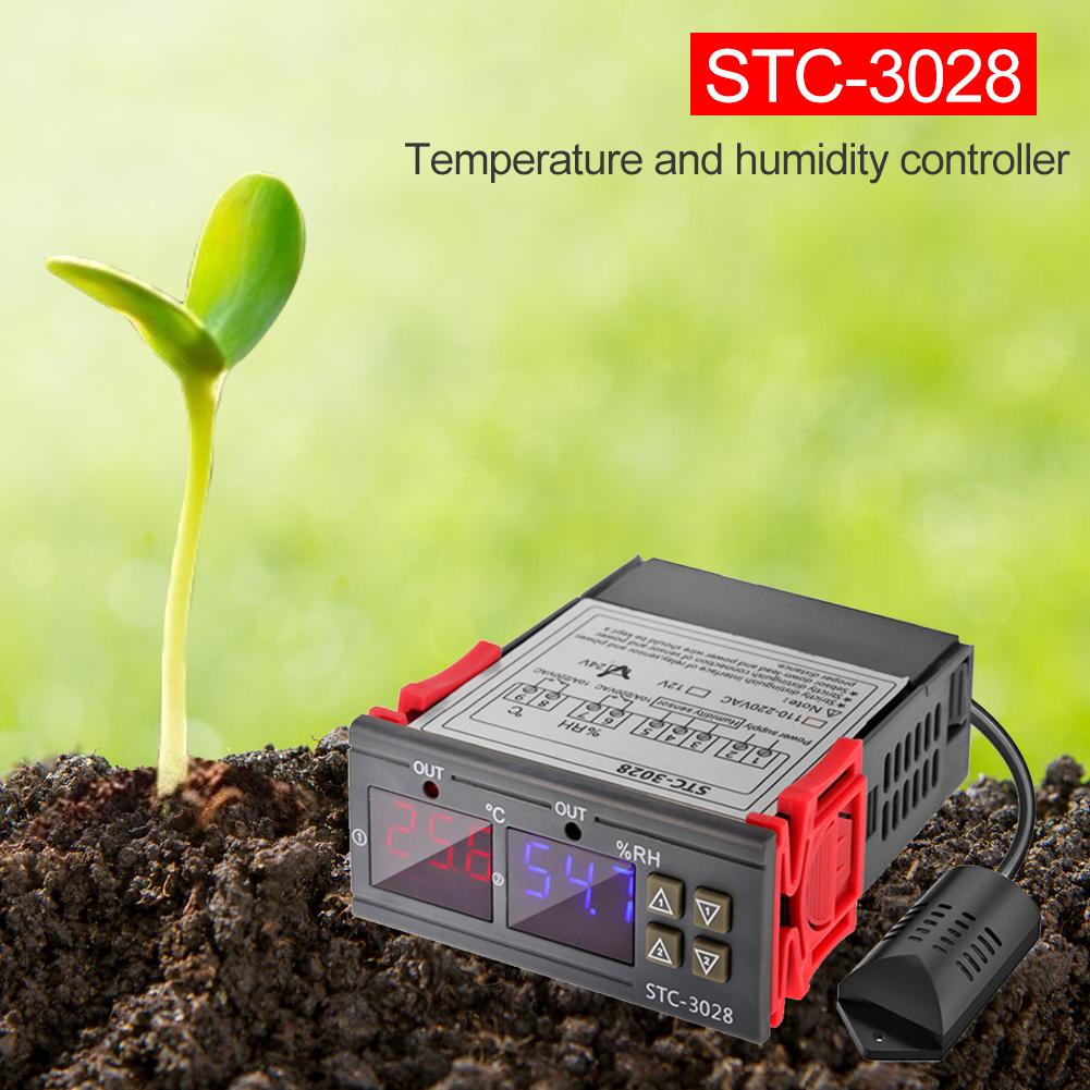 

STC-3028 Digital Temperature Humidity Controller Thermometer Hygrometer, 24v, 501 Original