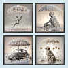 (US Local)4Pack Umbrella-Crystal Rhinestone Diamond Painting(30x30cm)