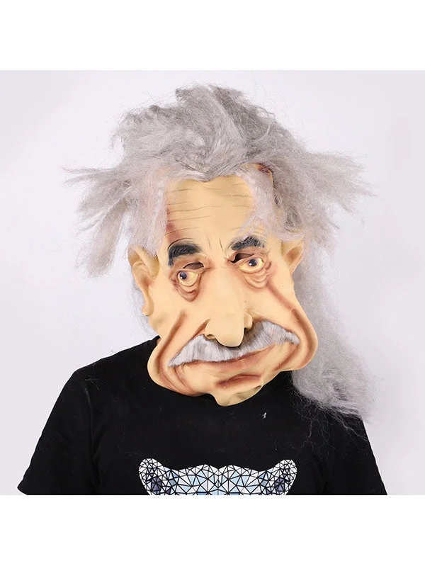 Albert Einstein Mask For Halloween-elleschic