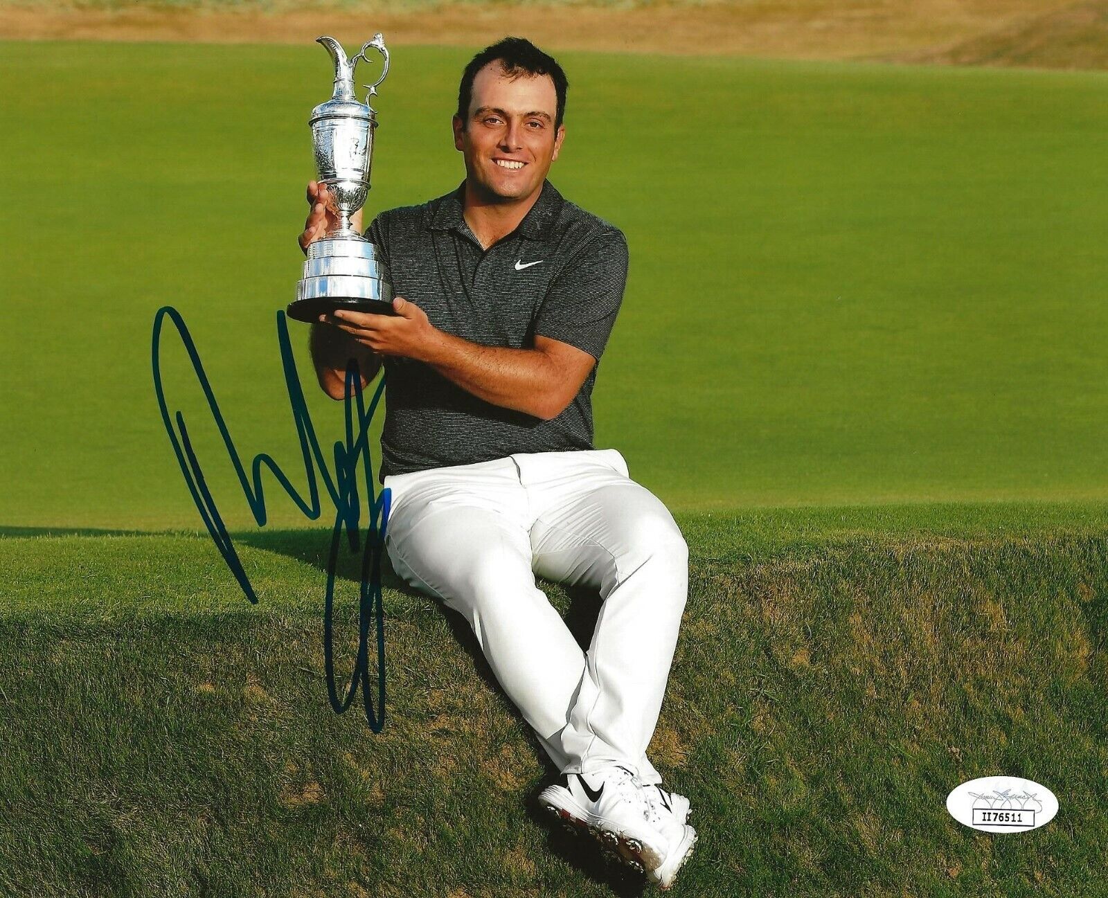 Francesco Molinari PGA Golf signed British Open 8x10 Photo Poster painting autographed 4 JSA