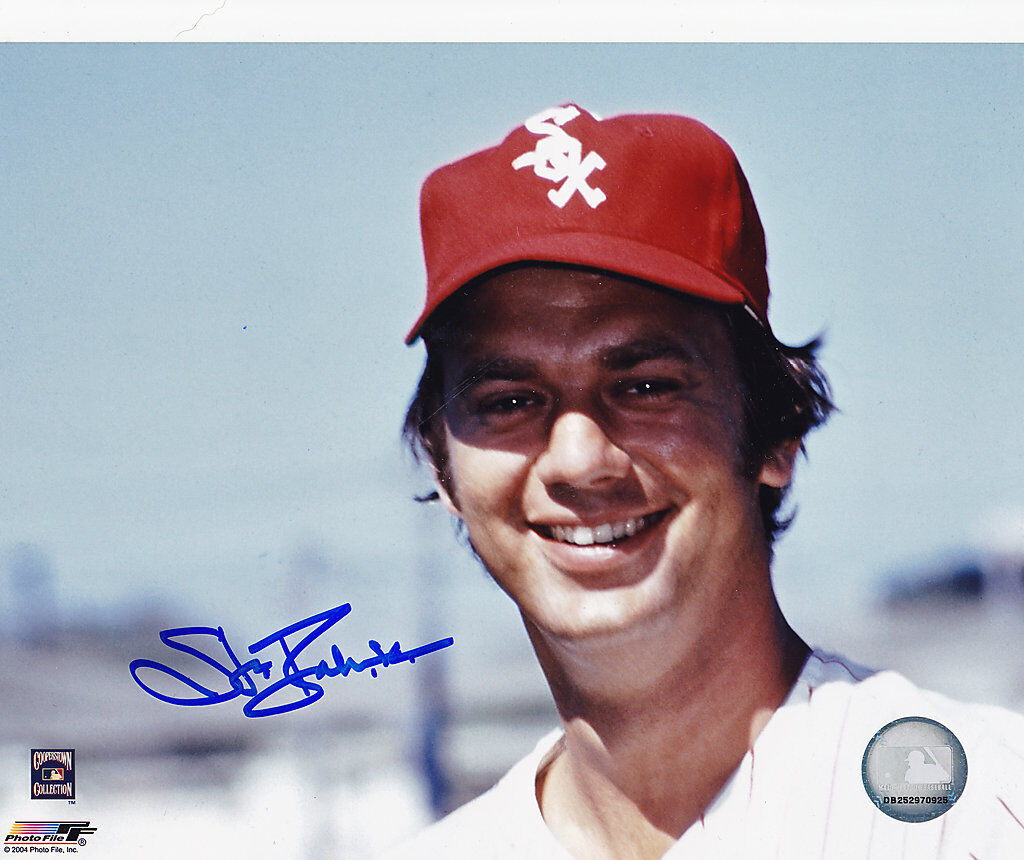 STAN BAHNSEN CHICAGO WHITE SOX ACTION SIGNED 8x10